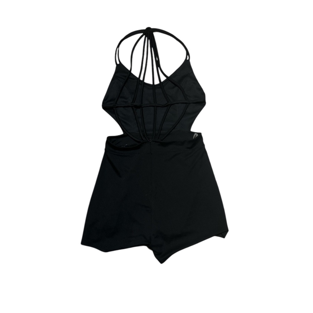 Black Dressy Romper Sz L NWT